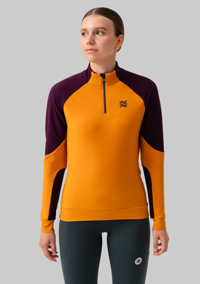 Женский Беговой Утеплённый Лонгслив Practice Goldplum