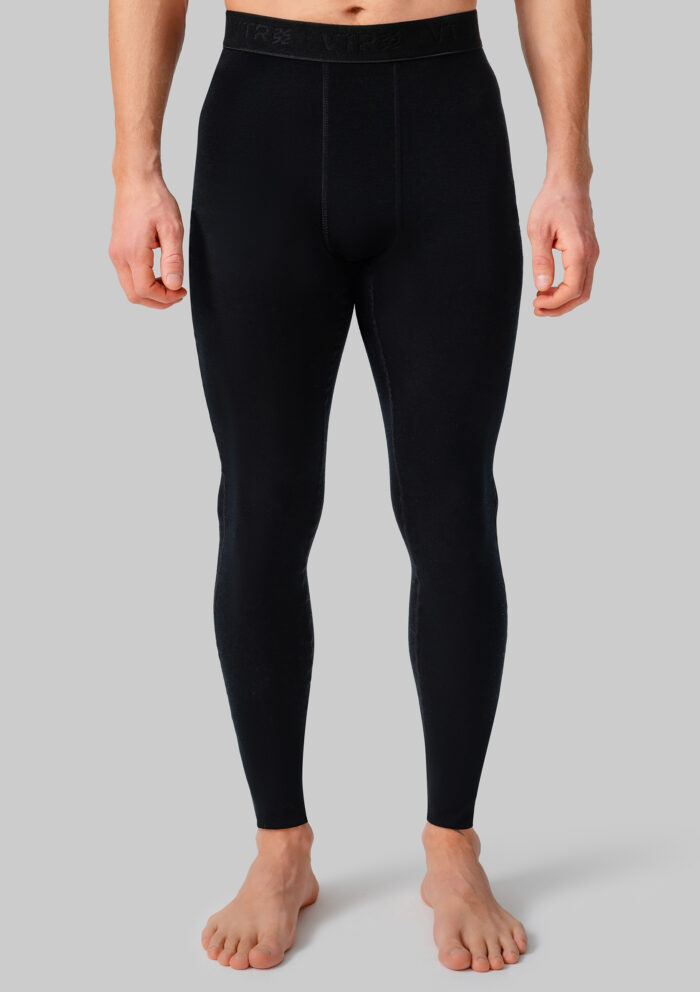 Мужское термобелье мерино низ Black