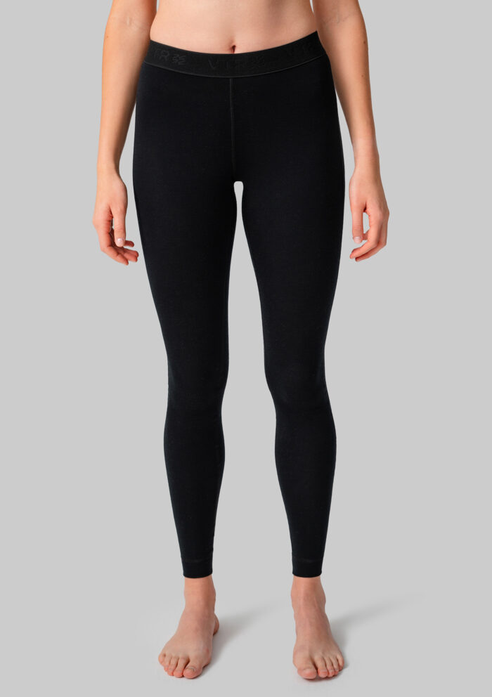 Женское термобелье мерино низ Black
