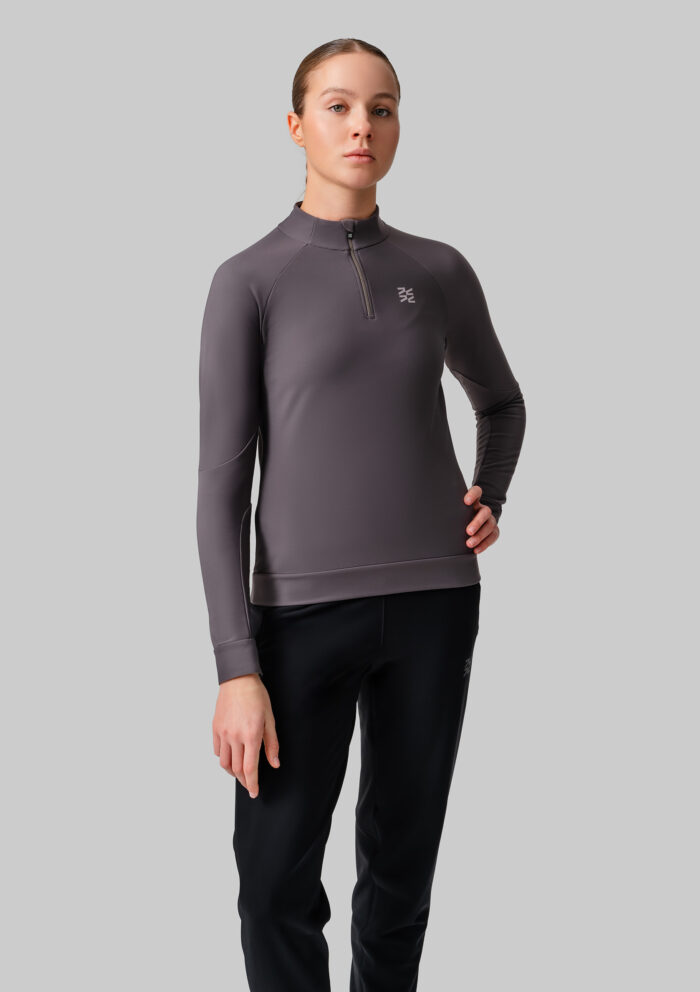 Женский Беговой Утеплённый Лонгслив Practice Pavement