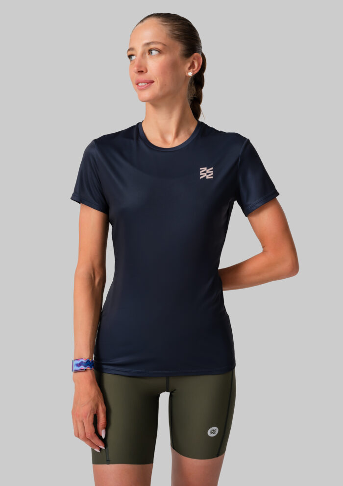 Женская Беговая Футболка Practice Relay Midnight