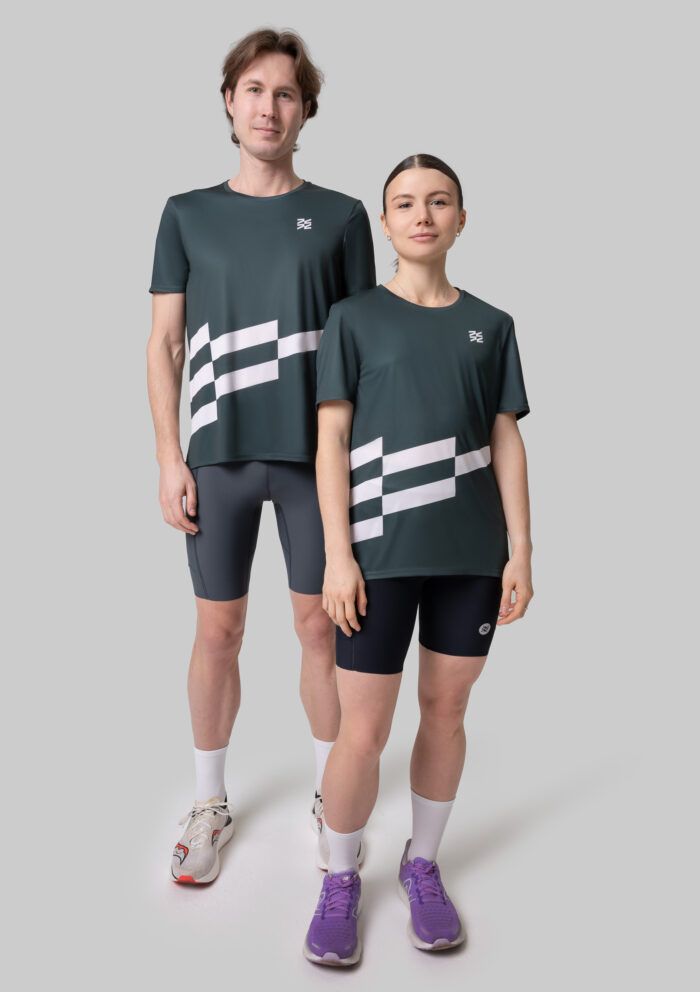 Футболка Беговая Practice Relay Charcoal