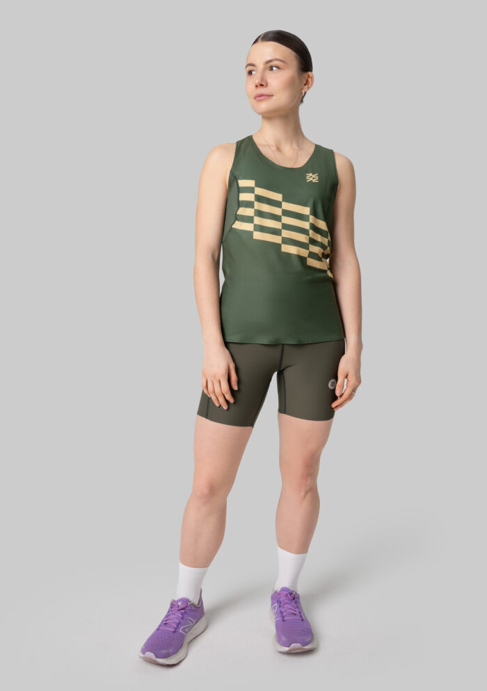 Женская Беговая Майка Performance Relay Artichoke