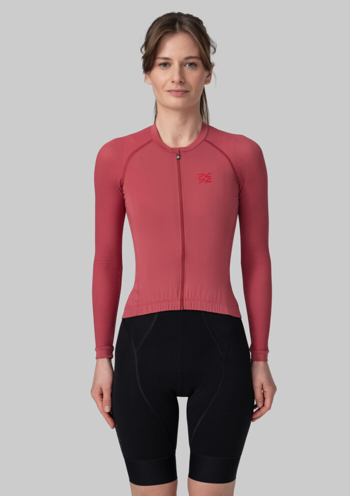 Женская Джерси с Длинным Рукавом Evolve Earth Red