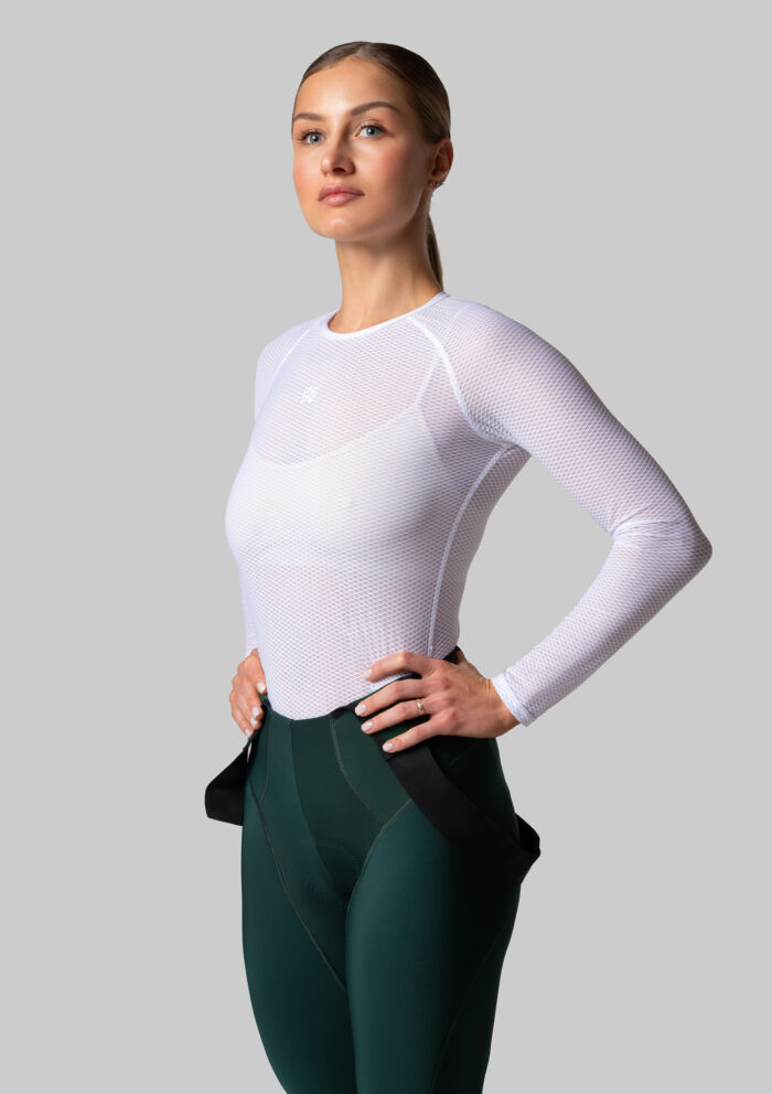 Женский Базовый Слой c Длинным Рукавом VTR White