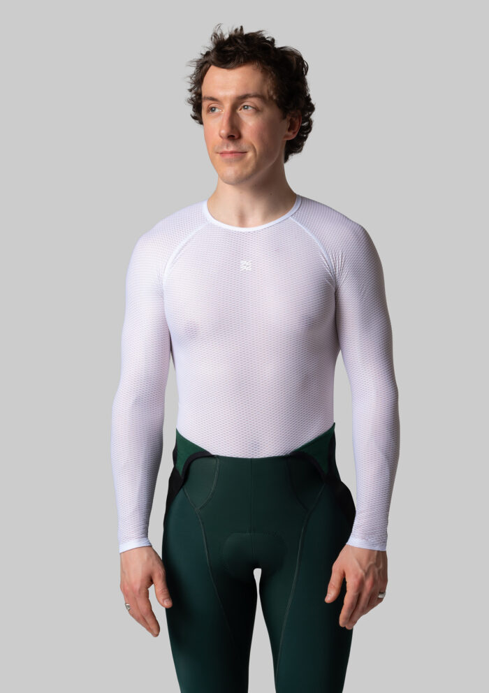 Мужской Базовый Слой c Длинным Рукавом VTR White