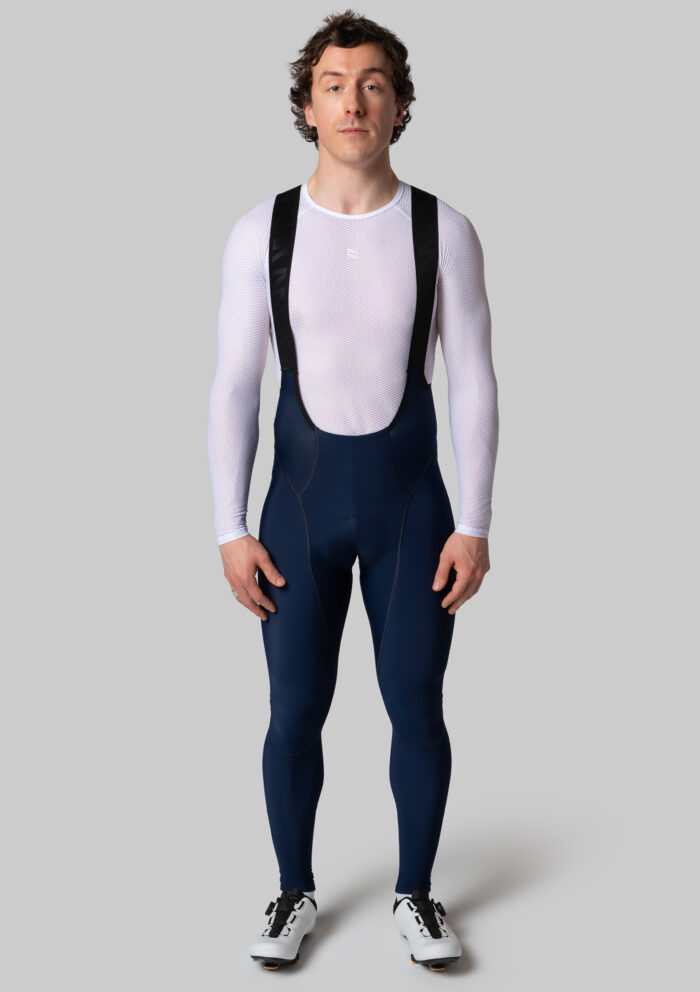 Мужские Утепленные Велоштаны Evolve Navy