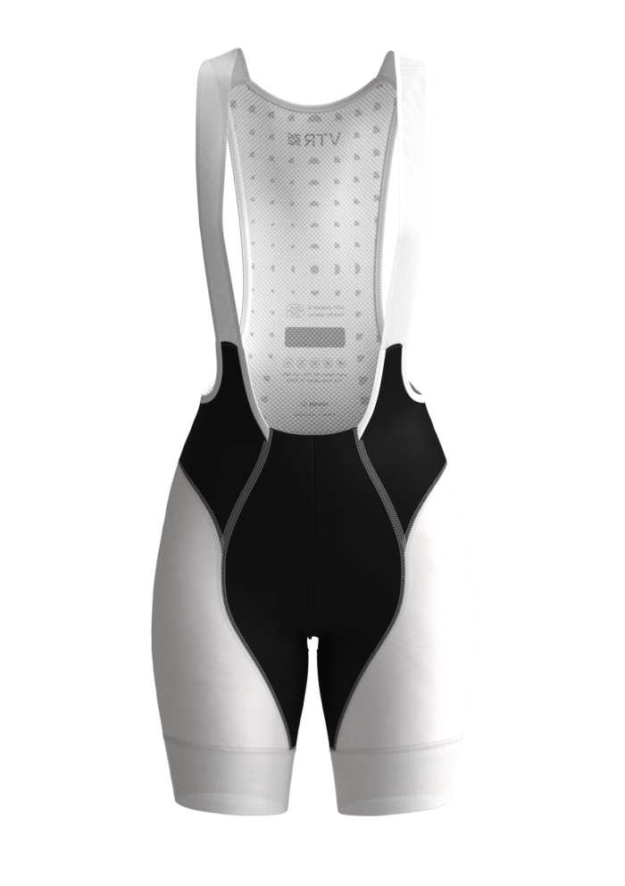 Велотрусы с подкладкой и лямками, женская классическая модель VTR-04