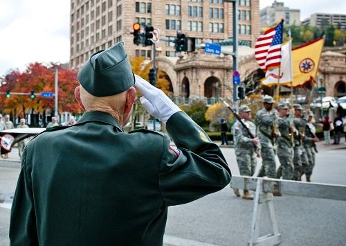 happy veterans day parade