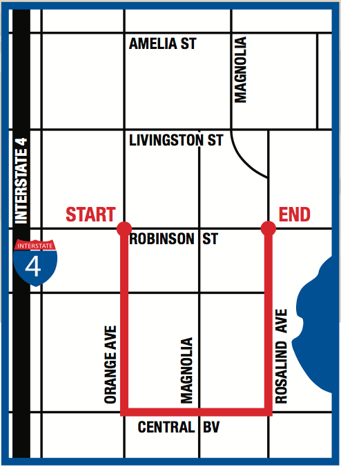 veterans day parade route