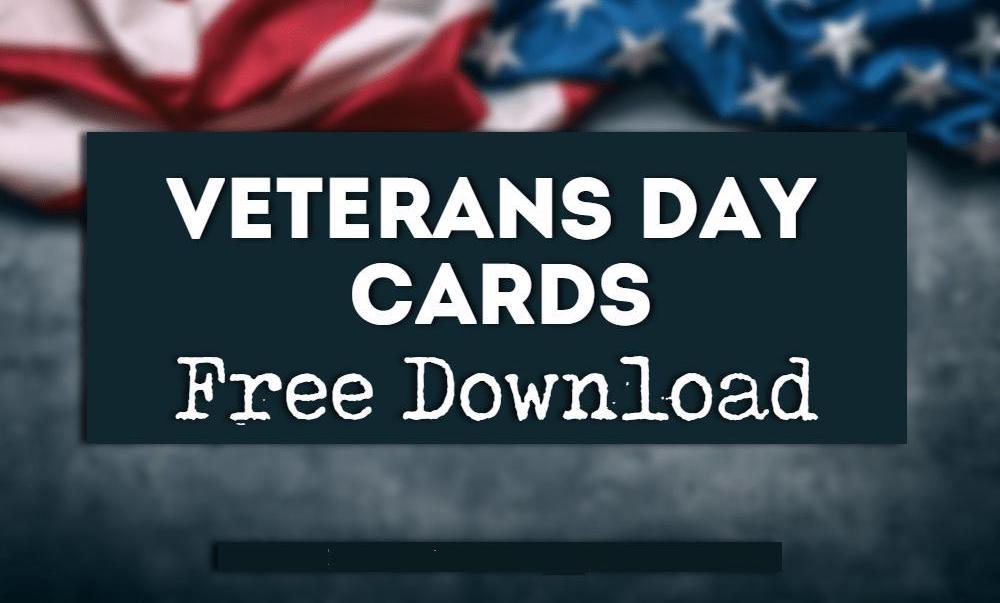 veterans day cards free