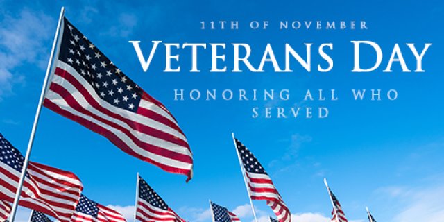 Veterans Day Thank You for Your Service Facebook Cover