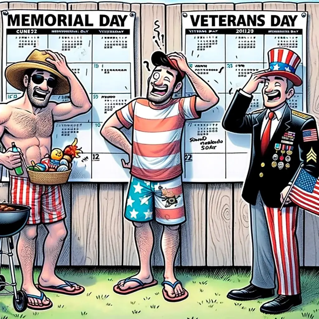Memorial Day vs. Veterans Day Mix-Up